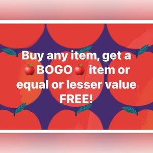 🍎BOGO🍎 sale!